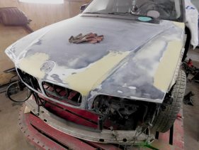 фото ремонт капота авто